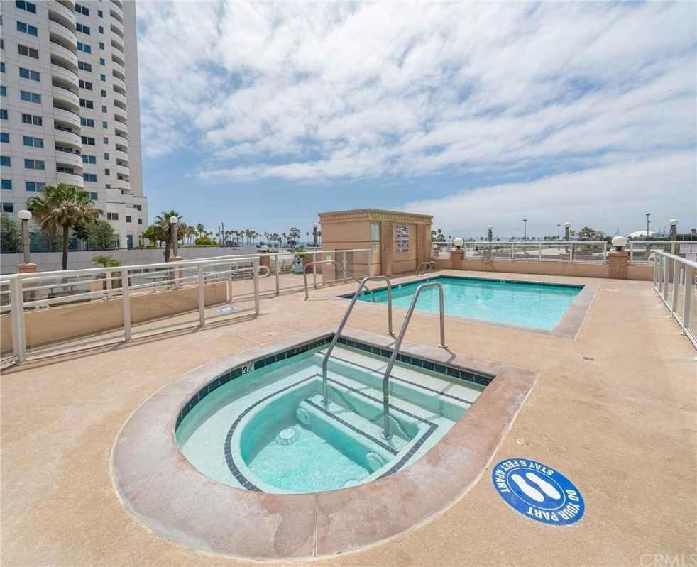 롱비치 2 Bed Ocean View Balconys Corner Unit Lb Convention Center 아파트 외부 사진