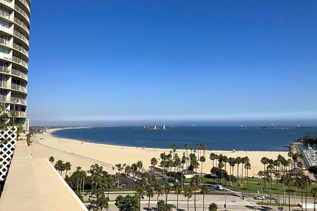 롱비치 2 Bed Ocean View Balconys Corner Unit Lb Convention Center 아파트 외부 사진